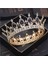 Renkleri Özelleştir Gelin Kraliyet Mor Kristal Kraliçe Kral Tiaras ve Taçlar Gelin Pageant Diadem Kafa Süs Düğün Saç Takı Aksesuarları (Yurt Dışından) 4