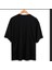 Blacksokak Erkek Siyah Muz Oversize Bisiklet Yaka Tshirt 2
