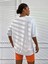 Kadın Turuncu Baskılı 1898 Brooklyn New York Beyaz Oversize Bisiklet Yaka T-Shirt 2