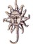 Antik Bronz Güneş Askı G-47 Antik Sarı 2