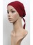 Penye Eşarp Bonesi 251-60 Bordo 2