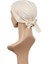 Likralı Bağlı Bone 2509-20 Ekru 3