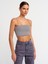 20793 Askılı Crop Top-Gri 1