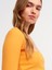 3700 Fitilli Uzun Kollu Top-Oranj 4