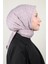 Elegance Monogram Eşarp 4107-2 Soft Lila 3