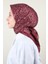 Nirvana Soft Eşarp 8104-1 Bordo 2