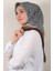 Pamuklu Soft Eşarp 3340-3 Kahve 1