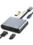 Type-C 4 In 1 4K Hdmı VGA USB 3.0 Type-C Şarj Girişli Adaptör 3