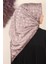 Fashion Monogram Eşarp 8090-11 Koyu Pudra 2