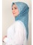 Coton & Silk Eşarp 3645-13 Turkuaz 2