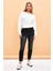 Kadın Norah Black Beli Lastikli Jean Pantolon (Lyocell) 1