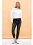 Kadın Norah Black Beli Lastikli Jean Pantolon (Lyocell) 2