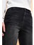 Kadın Norah Black Beli Lastikli Jean Pantolon (Lyocell) 3