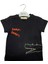T-Shirt Snap Baskılı Siyah 1