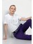 Sloganlı Cigarette Fit Pantolon 5