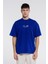 Friday Tee Saks Erkek %100 Pamuk Ekstra Oversize Bisiklet Yaka T-Shirt 1