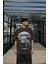 Homme Edition Acid Wash Oversize Tişört 1