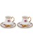 Nermin 2 Kişilik Kahve Fincan Takımı 85 ml 1