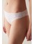 #izbırakmaz Invisible Laser Cut Lacy Dantel Beyaz Slip Külot 1