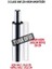 Kromajlı Metal Ayak +Çap 60 mm Teker+Amortisör+Tek Kol Mekanizma 5