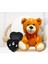 Inci Modeli Kolye Küpe Set - Peluş Ayı Hediye Set PS2903 1