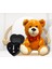 Kadın Tria Kolye Küpe Yüzük Set - Peluş Ayı Hediye Set PS2901 1