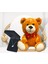 Kadın Zirkon Taşlı Kalp Kolye - Peluş Ayı Hediye Set PS2904 1