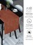 Kadife Efektli Kiremit Rengi Aura Serisi Runner 40 x 140 4