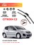 Citroen C2  (2003-2008)  Muz Tipi Silecek Seti 1