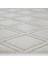 Sakura 2209 Krem Hav Toz Vermez Etnik Desenli Modern Dokuma Bukleli Salon Halısı 6