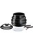 Tekno Trust Çok Renkli Titanyum Ingenio Simple Cook 1x Büyük Set - 12 Parça 12+ Tek Ebat Seramik 1