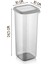 Tekno Trust Plastik Full+Full Set 36'lı Etiketli Kare Erzak Saklama Kabı Seti X12(1750ML-1200ML-450ML ) Mikroda 2