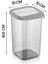 Tekno Trust Plastik Full+Full Set 36'lı Etiketli Kare Erzak Saklama Kabı Seti X12(1750ML-1200ML-450ML ) Mikroda 3