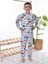 Erkek Çocuk Gri Arabalı Pijama Takım 3
