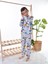 Erkek Çocuk Gri Arabalı Pijama Takım 8