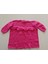 Pembe El Örgüsü 6-9 Ay Bebek Elbisesi 3