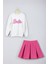 Yeni Sezon Barbie Baskılı Etek Sweat Takım 4