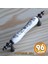 Gerçek Porselen Füme Beyaz 96 mm Kulp Mobilya Mutfak Kulplar Dolabı Çekmece Kulbu Dolap Kapak Kulpu 1