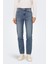 Kadın Onlemıly yüksek Bel Normal Kesim Jean Pantolon 15283928 Mavi 2