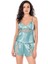 Beruflic Aqua Saten Babydoll Şort Takımı 1