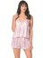 Beruflic Pembe Saten Babydoll Şort Takımı 1
