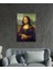Mona Lisa Portresi Sanat Cam Tablo, Ev ve Ofis Duvar Dekoru, Hediyelik Büyük Temperli 4 mm Cam Tablo 3