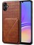 Samsung Galaxy A05 4g Case Pu+Pc+Tpu Kart Tutucu Anti Drop Anti Telefon Kılıfı (Yurt Dışından) 1