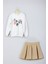 Yeni Sezon It's A New Day Baskılı Etek Sweat Takım 3