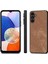 Samsung Galaxy A14 4g Pu Deri Kaplamalı Pc Yüksek Alüminyum Silicon Cam Film Retro Telefon Kılıfı (Yurt Dışından) 2