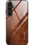 Samsung Galaxy A15 Için 4g Temperli Cam Tpu Çerçeve Şok Geçirmez Telefon Case Coffee Telefon Kılıfı (Yurt Dışından) 1