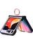 Samsung Galaxy Z Flip5 Için 5g Magsafe Uyumlu Magnetic Base Deri Pc Yüzüğü Kickstand Telefon Kılıfı (Yurt Dışından) 2
