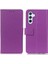 Samsung Galaxy A35 5g Case Pu Deri+Tpu Şok Geçirmez Akıllı Telefon Cüzdanı Telefon Kılıfı (Yurt Dışından) 1