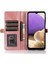 Samsung Galaxy A32 5g M32 5g Için Tpu+Pu Strap Rose Goldçıkarılabilir 2'si Şok Geçirmez Cüzdan Telefon Kılıfı (Yurt Dışından) 2