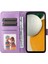 Samsung Galaxy A15 5g Case Stand Standı Cüzdan Şok Geçirmez Pu Deri Cep Telefonu Telefon Kılıfı (Yurt Dışından) 2